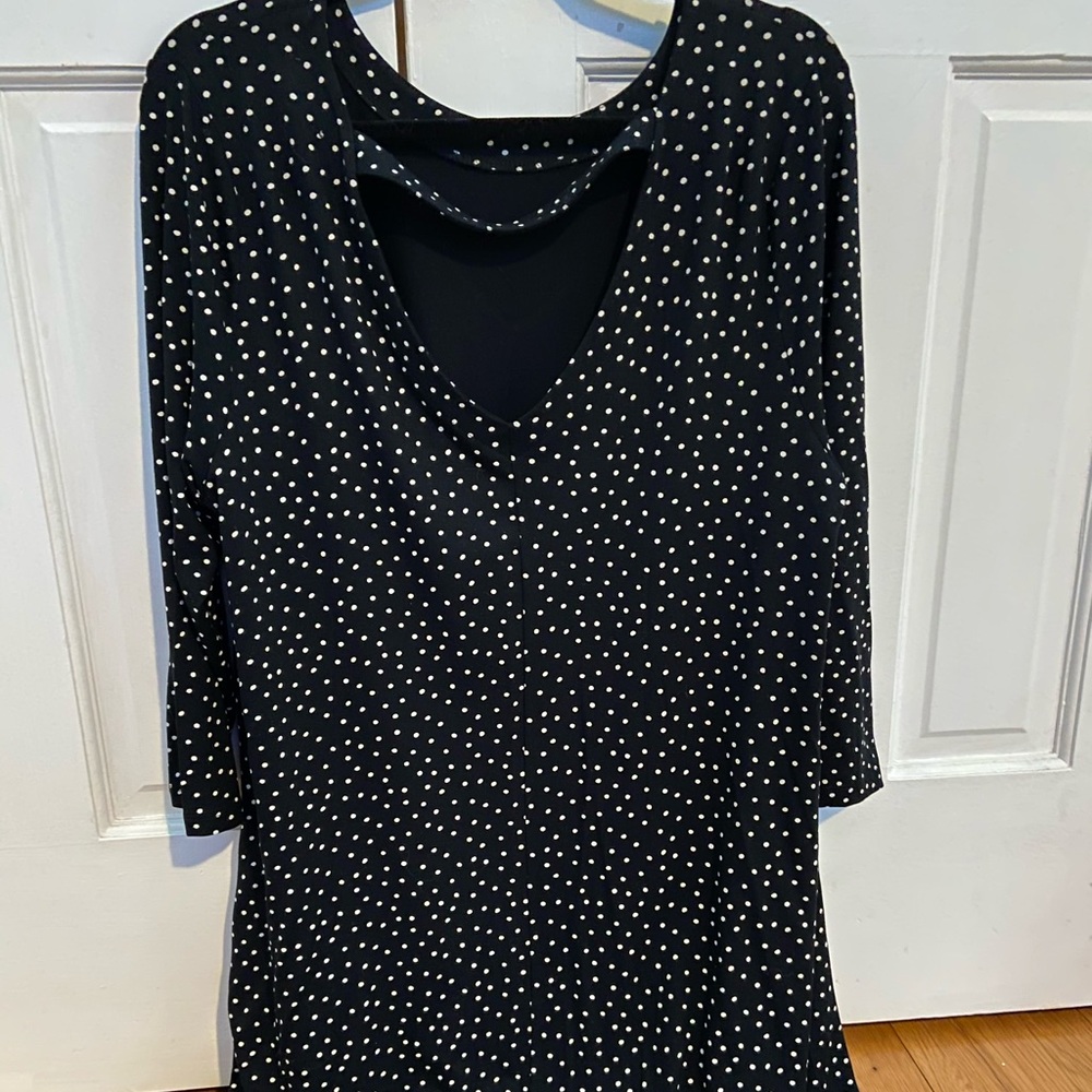 Brand New Loft Poka Dot Dress